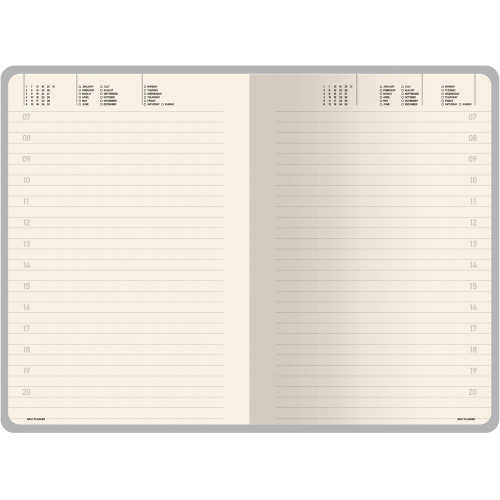 Ежедневник недатированный А5 Megapolis Color Flex, оранжевый