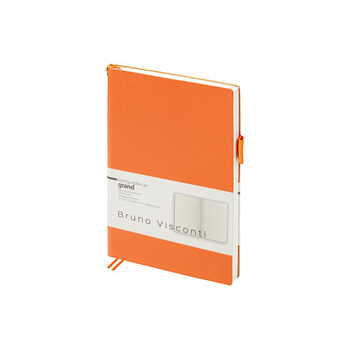 Ежедневник недатированный А5 Grand, оранжевый Ежедневник недатированный А5 Grand, оранжевый