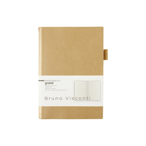 Ежедневник недатированный А5 Grand, золото Ежедневник недатированный А5 Grand, золото