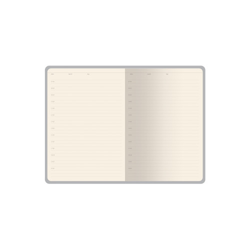 Ежедневник недатированный А5 Grand, серый