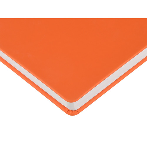 Ежедневник с каменной бумагой недатированный А5 Carrara, оранжевый