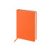 Ежедневник с каменной бумагой недатированный А5 Carrara, оранжевый