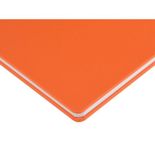 Еженедельник с каменной бумагой А5+ Carrara, оранжевый