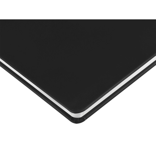 Еженедельник с каменной бумагой А5+ Carrara, черный