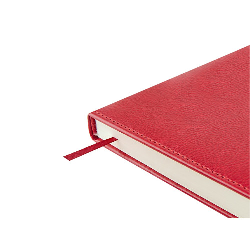 Ежедневник недатированный А5 Verona, красный