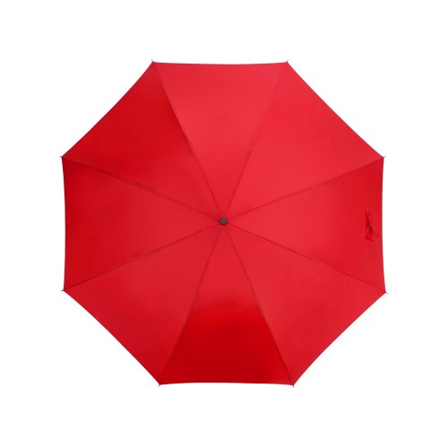 Зонт-трость Bergen, полуавтомат, красный