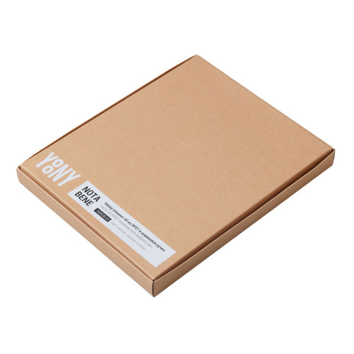 Набор блокнот А5 с магнитным держателем для ручки и подставкой для телефона и металлической шариковой ручкой NotaBene, темно-синий