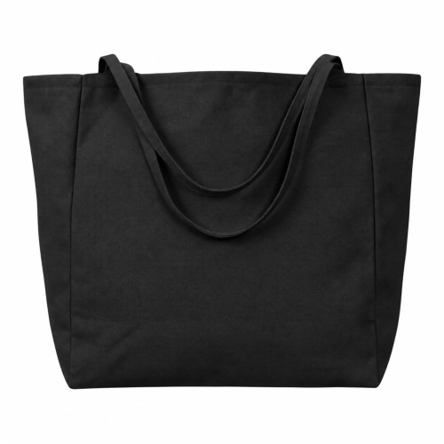 Шоппер-оверсайз Grossbag из переработанного хлопка 340 г, черный