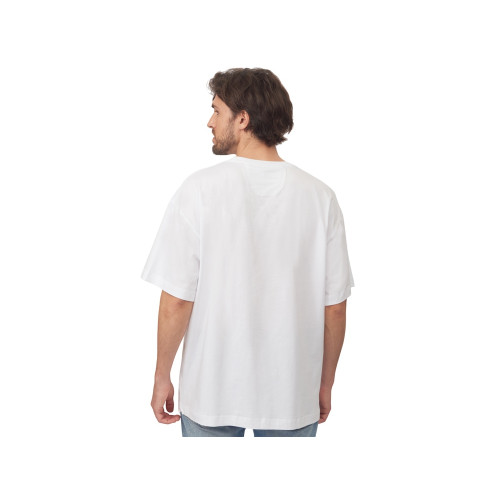 Футболка оверсайз Vienna унисекс , белый