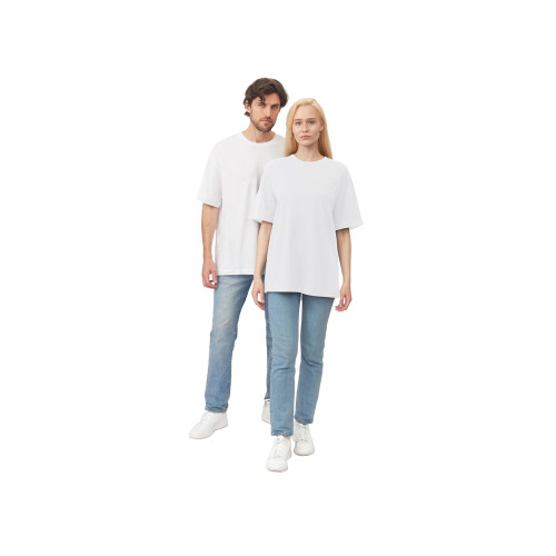 Футболка оверсайз Vienna унисекс , белый