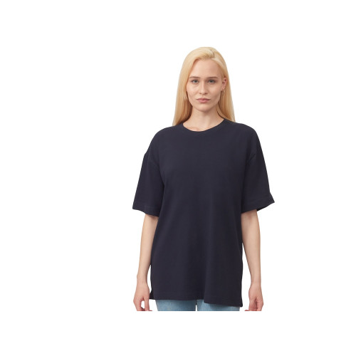 Футболка оверсайз Vienna унисекс , темно-синий