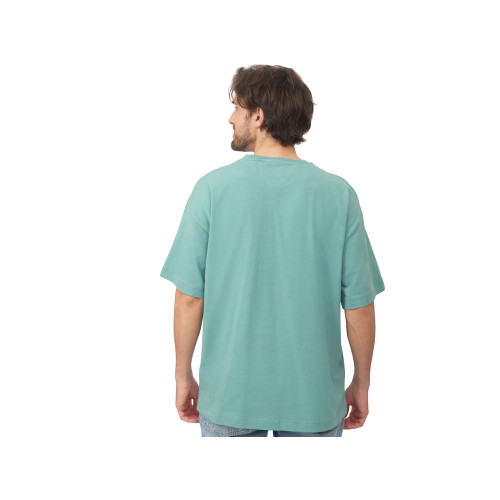 Футболка оверсайз Vienna унисекс , припылено-бирюзовый Футболка оверсайз Vienna унисекс , припылено-бирюзовый