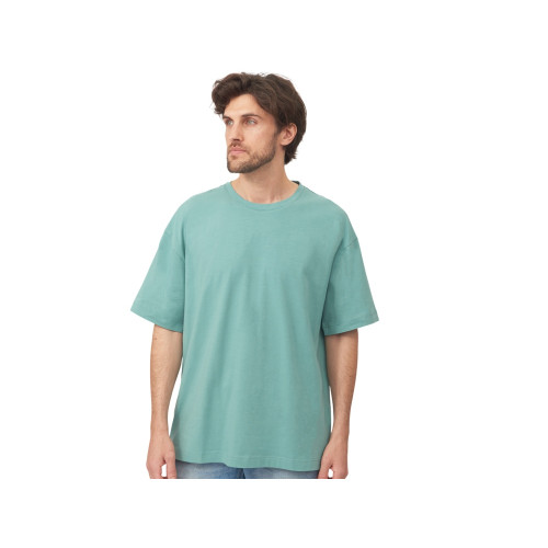 Футболка оверсайз Vienna унисекс , припылено-бирюзовый