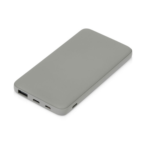 Подарочный набор с термокружкой и повербанком С2, 10000 mAh, серый