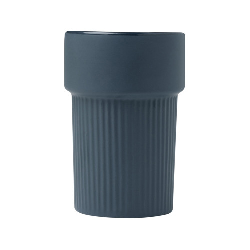 Fika стакан 340 мл с бамбуковым чехлом - Синий Fika стакан 340 мл с бамбуковым чехлом - Синий