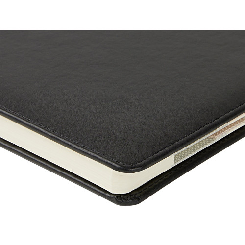 Ежедневник недатированный с индексами А5 Prime, черный Ежедневник недатированный с индексами А5 Prime, черный