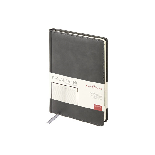 Ежедневник недатированный с индексами А5 Prime, серый Ежедневник недатированный с индексами А5 Prime, серый