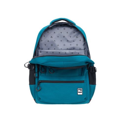 Рюкзак TORBER CLASS X, зелёный, 46 х 32 х 13 см + Мешок для сменной обуви в подарок!