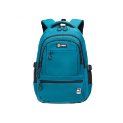 Рюкзак TORBER CLASS X, зелёный, 46 х 32 х 13 см + Мешок для сменной обуви в подарок!