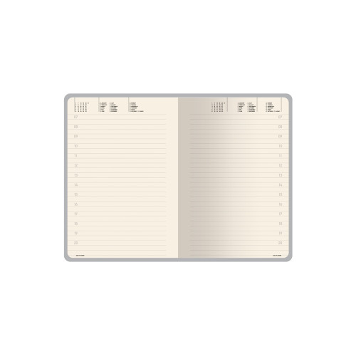 Ежедневник А5 Megapolis Slim flex, серый