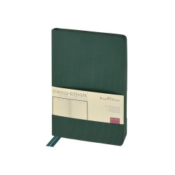 Ежедневник А5 Megapolis Slim flex, зеленый