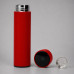 Термос FAMILY MARK LED, soft touch (Красный) Термос FAMILY MARK LED, soft touch (Красный)