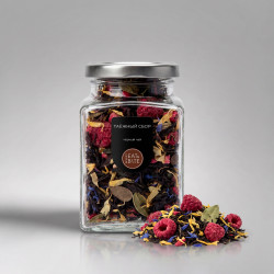 Чай черный, серия Bouquet, таежный сбор, стеклянная банка