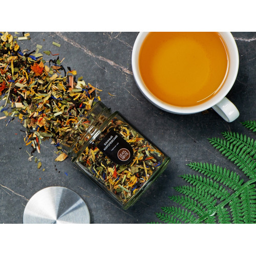 Чай черный, серия Essence,  банный королевский, стеклянная банка
