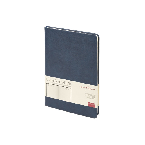 Ежедневник недатированный А5 Megapolis Classic, темно-синий Ежедневник недатированный А5 Megapolis Classic, темно-синий