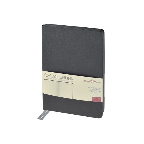 Ежедневник недатированный А5 Megapolis Nappa Flex, графитовый серый Ежедневник недатированный А5 Megapolis Nappa Flex, графитовый серый