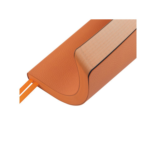 Ежедневник недатированный А5 Megapolis Nappa Flex, оранжевый Ежедневник недатированный А5 Megapolis Nappa Flex, оранжевый