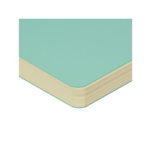 Скетчбук Sketch & Art в мягком переплете 140х210 мм, 100 л. бежевой бумаги 100 гр., мятный