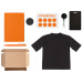 Welcome pack Simple kit, оранжевый