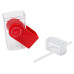 Бутылка для воды JUICY DRINK BOX, красный (тампопечать)