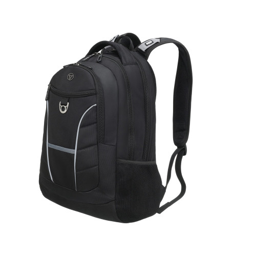 Рюкзак TORBER XPLOR с отделением для ноутбука 15, чёрный, полиэстер 600D, 35x20x47 см, 33л