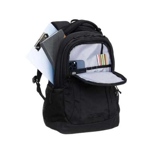 Рюкзак TORBER ROCKIT с отделением для ноутбука 15, чёрный, полиэстер, 34 х 16,5 х 47 см, 24 л