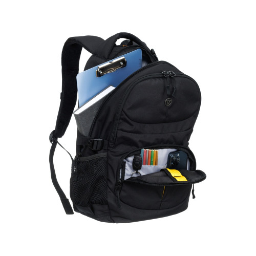 Рюкзак TORBER ROCKIT, чёрный, полиэстер, 33х15х45 см, 22 л