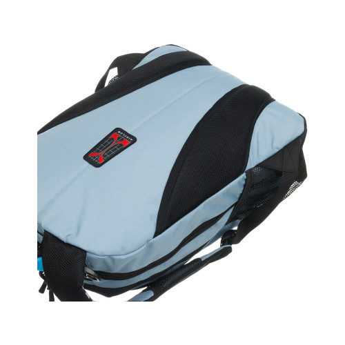 Рюкзак TORBER ROCKIT серый/голубой, полиэстер/добби, 32x15x46 см, 22 л Рюкзак TORBER ROCKIT серый/голубой, полиэстер/добби, 32x15x46 см, 22 л