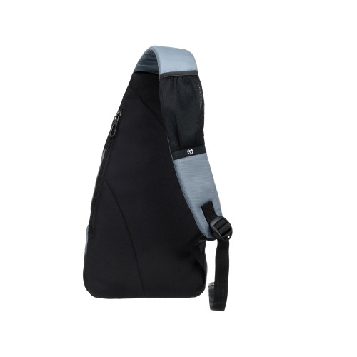 Рюкзак TORBER с одним плечевым ремнем, черный/серый, полиэстер/добби, 25x15x45 см, 7 л Рюкзак TORBER с одним плечевым ремнем, черный/серый, полиэстер/добби, 25x15x45 см, 7 л