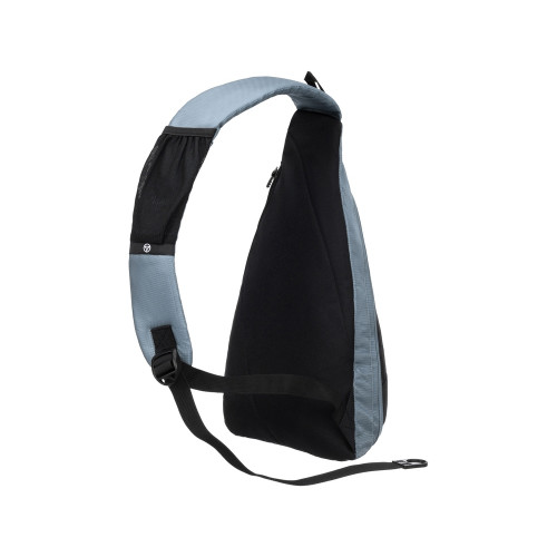 Рюкзак TORBER с одним плечевым ремнем, черный/серый, полиэстер/добби, 25x15x45 см, 7 л Рюкзак TORBER с одним плечевым ремнем, черный/серый, полиэстер/добби, 25x15x45 см, 7 л