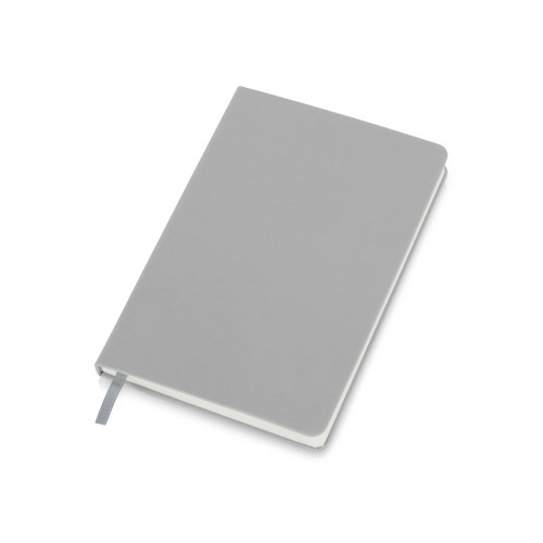 Подарочный набор с блокнотом С2, металлической ручкой и термобутылкой, серый