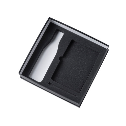 Подарочный набор с блокнотом С3, металлической ручкой и термобутылкой, красный Подарочный набор с блокнотом С3, металлической ручкой и термобутылкой, красный