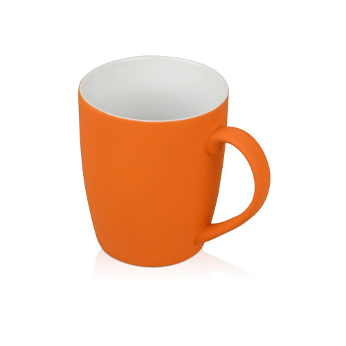 Подарочный набор с блокнотом С2, металлической ручкой и кружкой, оранжевый Подарочный набор с блокнотом С2, металлической ручкой и кружкой, оранжевый