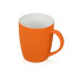 Подарочный набор с блокнотом С3, металлической ручкой и кружкой, оранжевый Подарочный набор с блокнотом С3, металлической ручкой и кружкой, оранжевый