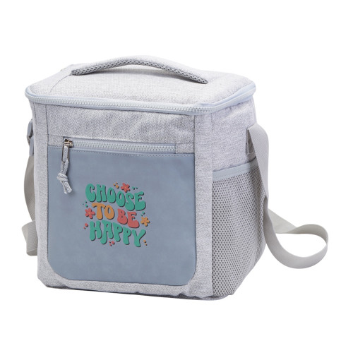 Сумка-холодильник Dim, серый (термотрансфер) Сумка-холодильник Dim, серый (термотрансфер)