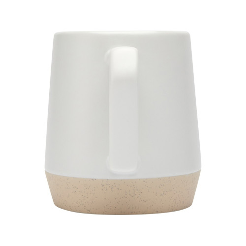 Dolce керамическая кружка объемом 300 мл с матовой отделкой, белый Dolce керамическая кружка объемом 300 мл с матовой отделкой, белый