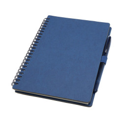 Slate многоразовый набор из блокнота в мягкой обложке и ручки - Темно - синий