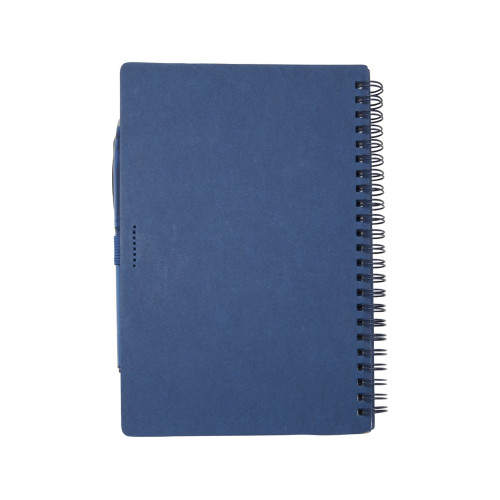 Slate многоразовый набор из блокнота в мягкой обложке и ручки - Темно - синий