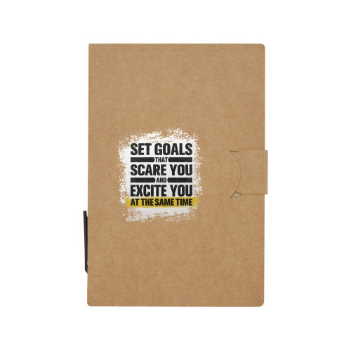 Swift буклет с липкой бумагой для заметок с шариковой ручкой - Натуральный Swift буклет с липкой бумагой для заметок с шариковой ручкой - Натуральный