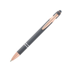 Nanna шариковая ручка с отделкой из розового золота - Twilight Grey (черные чернила)